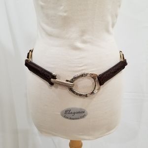 Brighton Belt with Silver Clasp